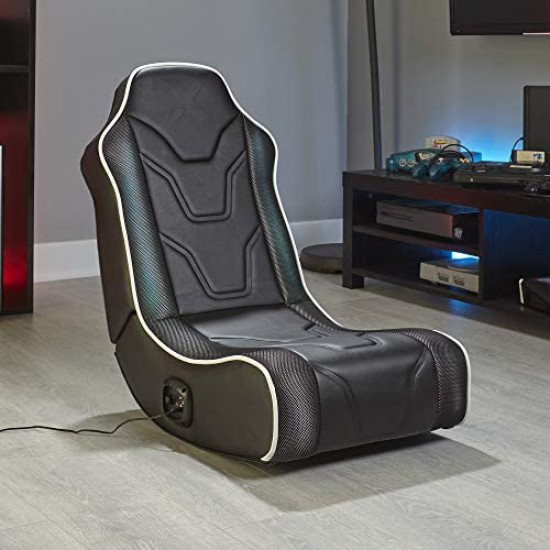 Onveilig Duwen werper X-Rocker Chimera RGB LED Rocker Gaming Chair with Speakers, 2.0 Audio  Foldable Floor Seat Black|icegames