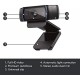 Logitech C920 HD Pro Webcam (FHD 1080p, Stereo Audio)