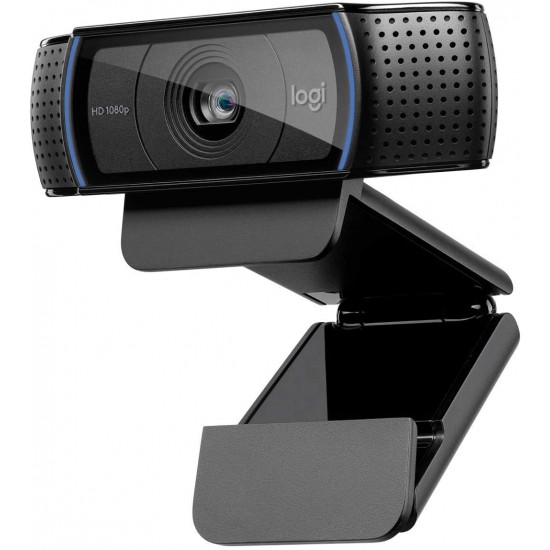 Logitech C920 HD Pro Webcam (FHD 1080p, Stereo Audio)