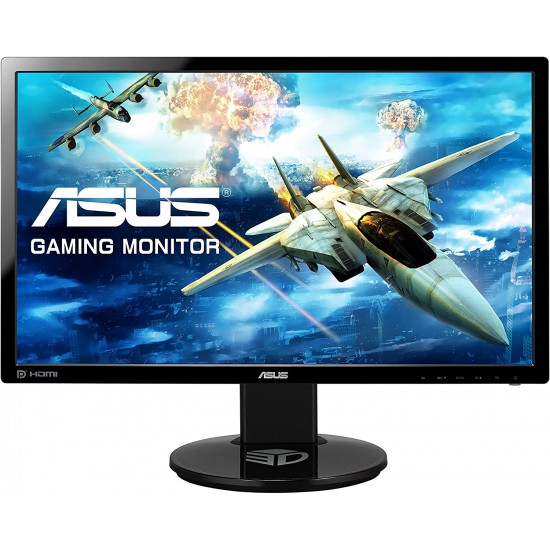 ASUS VG248QE 24 Inch FHD (1920 x 1080) Gaming Monitor, 1 ms, Up to 144 Hz, DP, HDMI, DVI-D
