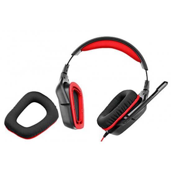 Logitech G230 Stereo Gaming Headset ? On-Cable Controls ? Surround Sound Audio ? Sports-Performance Ear Pads ? Rotating Ear Cups ? Light Weight Design