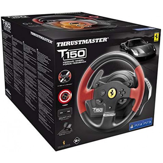 Thrustmaster T150 - Ferrari Force Feedback Wheel (PS3/PS4/PC