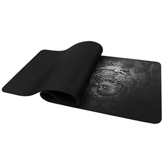MSI Thunderstorm Aluminum Gaming Mousepad with Speed Surface Non-Slip Feet (Gf9-V000001-Eb9)