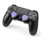 KontrolFreek FPS Freek Galaxy Purple for PlayStation 4 (PS4) Controller | Performance Thumbsticks | 1 High-Rise, 1 Mid-Rise | Purple