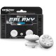 KontrolFreek FPS Freek Galaxy White for Playstation 4 (PS4) Controller | Performance Thumbsticks | 1 High-Rise, 1 Mid-Rise | White