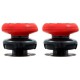 KontrolFreek FPS Freek Inferno for Playstation 4 (PS4) and PlayStation 5 (PS5)  Red