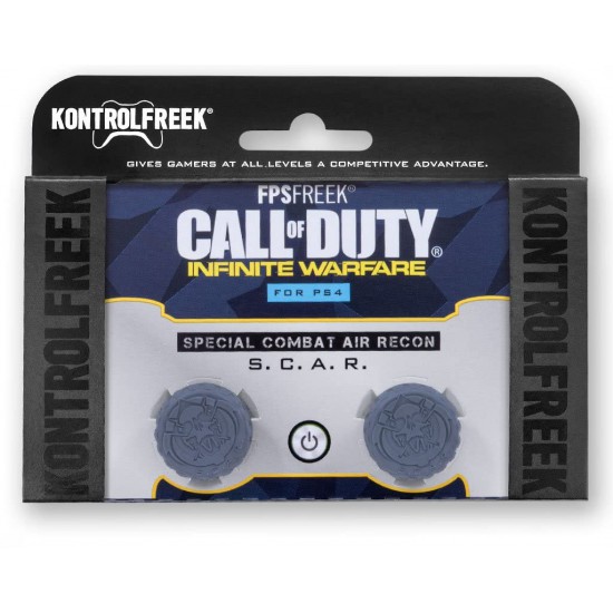 KontrolFreek FPS Freek Call of Duty S.C.A.R for Playstation 4 (PS4) Controlle Blue