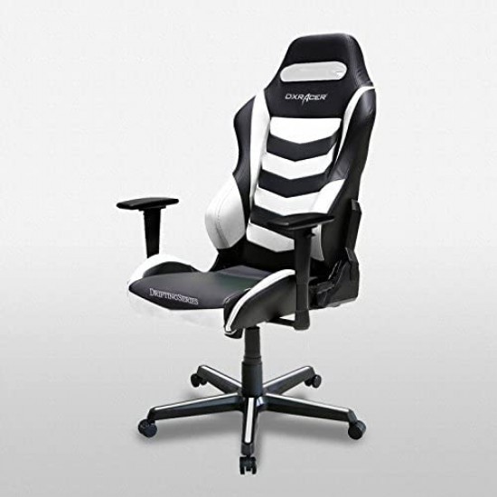 DXRacer Black & White Drifting Series Gaming Chair