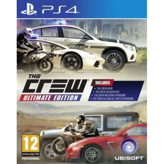 The Crew Ultimate Edition (REGION2) - Ps4 (USED)