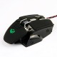 MEETiON PC Gaming Mouse 2000 DPI 7 Buttons LED USB Wired Professional Gaming Mice Support Macro Programming M975 (BLACK)