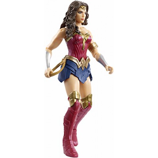 Mattel DC Justice League True-Moves Series Wonder Woman Figure, 12