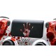 Bloody Hands Ps4 Rapid Fire Custom Modded Controller 40 Mods for All Major Shooter Games, Auto Aim, Quick Scope, Auto Run, Sniper Breath, Jump Shot, Active Reload & More with CUSTOM TOUCHPAD