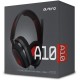 ASTRO Gaming A10 Gaming Headset - Black/Red - PC - ps4 - xbox one -mac - mobile