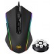 Redragon M710 MEMEANLION Chroma Gaming Mouse, High-Precision Ambidextrous Programmable Gaming Mouse with 7 RGB Backlight Modes and Tuning Weights, up to 10000 DPI User Adjustable