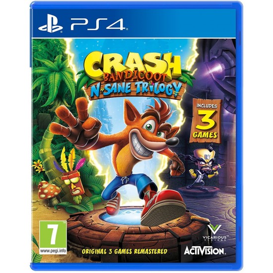 (USED) Crash Bandicoot N. Sane Trilogy - Playstation 4 (USED)