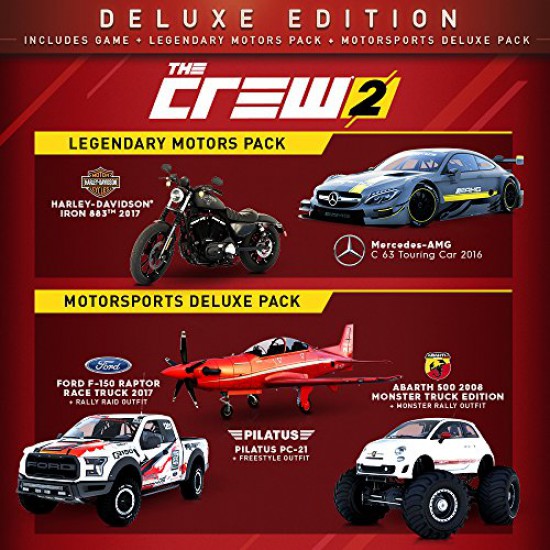 The Crew 2 Deluxe Edition - PlayStation 4 (Arabic&English)