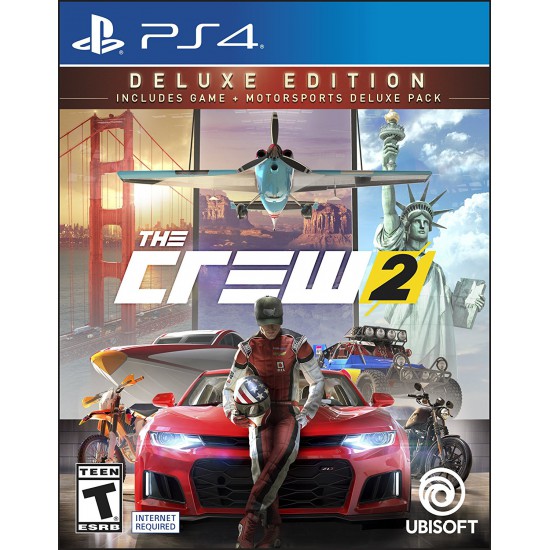 (USED) The Crew 2 Deluxe Edition - PlayStation 4 (Arabic&English) (USED)