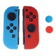 PRICE Joy Con Grips Anti-Slip Silicone Joy Con Gel Guards Skin Cover 4 - 1 Pair / 4pcs red and blue - L/R with Thumb Stick Caps for Nintendo Switch Joy Con Controller 