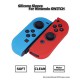 PRICE Joy Con Grips Anti-Slip Silicone Joy Con Gel Guards Skin Cover 4 - 1 Pair / 4pcs red and blue - L/R with Thumb Stick Caps for Nintendo Switch Joy Con Controller 