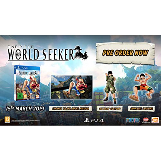 (USED) One Piece World Seeker - PS4 (USED)