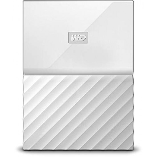 WD 2TB White My Passport Portable External Hard Drive - USB 3.0 - WDBS4B0020BWT-WESN
