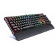 Redragon K567-RGB Mechanical Keyboard RGB Backlit, RGB Mechanical Gaming Keyboard with Blue Mechanical Switches