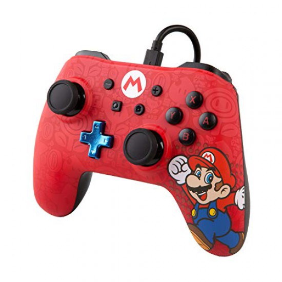 PowerA 1506261-01 Wired Controller for Nintendo Switch - Mario