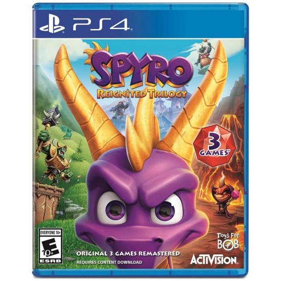 (USED) Spyro Reignited Trilogy - PlayStation 4 (Region2) - Arabic&English (USED)