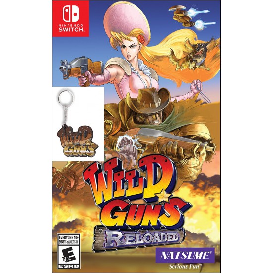 Wild Guns Reloaded with Limited Edition Keychain for Nintendo Switch