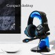 KOTION EACH Headset Stand, K-1 Headphone Cradle Headset Stand Holder Bracket For All Headset Types Blue (Blue)