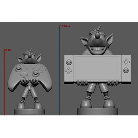 Crash Bandicoot PS3 PS4 PS5 XBOX One X Video Game Controller Holder Phone  Stand