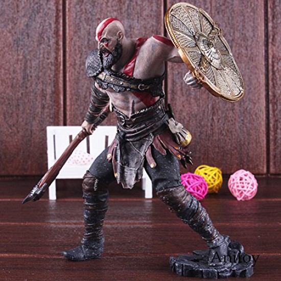 Kratos PVC Action Figure Collectible Model Toy Kratos God of War 4 God of War Game Action Figures Kratos Figure Statue