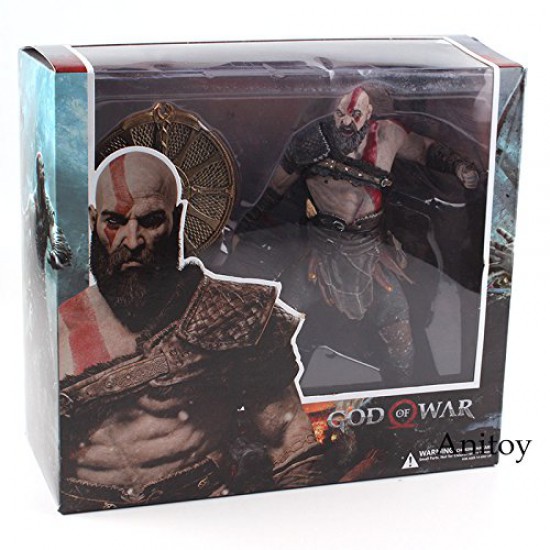Kratos PVC Action Figure Collectible Model Toy Kratos God of War 4 God of War Game Action Figures Kratos Figure Statue