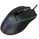 Redragon M909 USB Wired Gaming Mouse RGB Spectrum Backlit Personalized MMO PC Gaming Mouse 7 Programmable Buttons High-Precision Sensor Modes up to 12400 DPI via Software