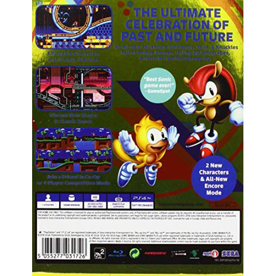 Sonic Mania Plus (PS4) 