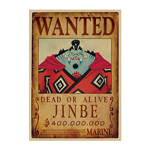 2018 Latest One Piece D Luffy Wanted Wall Scroll Wanted Posters