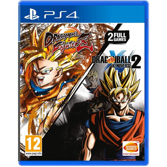 (USED) Dragon Ball FighterZ And Dragon Ball Xenoverse 2 Double Pack (PS4) (USED)