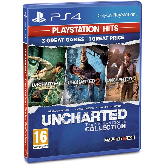 (USED) Uncharted Collection PlayStation Hits (PS4) (USED)
