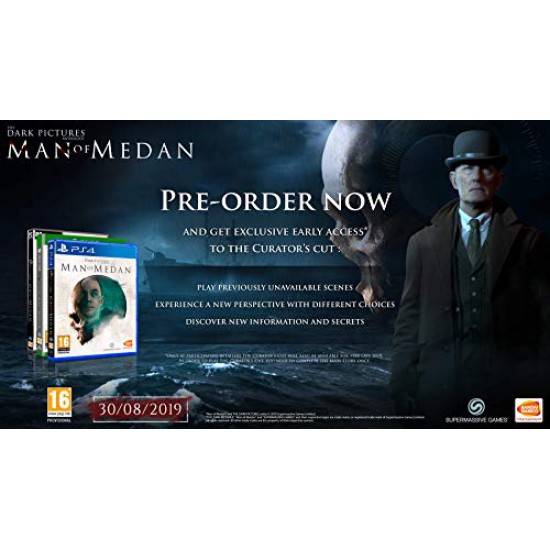 The Dark Pictures Anthology - Man of Medan (PS4)