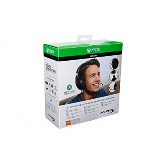 PS4, Xbox Licensed HyperX with Official - Xbox ICEGAMES Gaming - Headset Stinger Headset Fortnite, Mic, CloudX Core | PUBG, One, (HX-HSCSCX-BK) Crackdown,