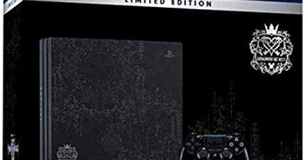 Playstation 4 Pro Console 1tb Kingdom Hearts 3 Special Edition Pal Eu Ice Games