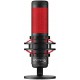 HyperX QuadCast - USB Condenser Gaming Microphone, for PC, PS4 and Mac, Anti-Vibration Shock Mount, Four Polar patterns, Pop Filter, Gain Control, Podcasts, Twitch, YouTube, Discord, Red LED - Black