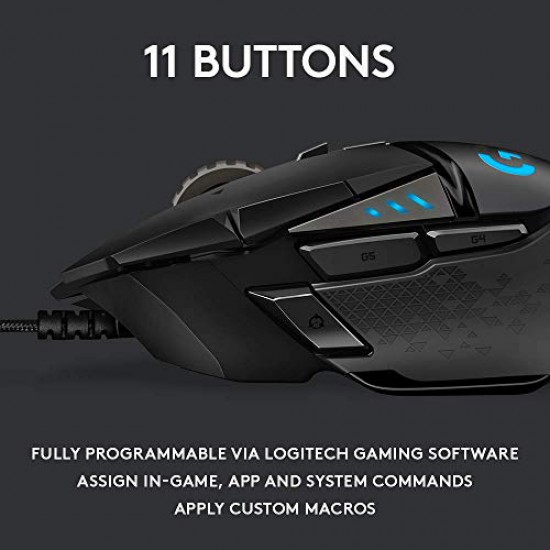 How to Setup Custom Buttons of Logitech G502 Hero Mouse 