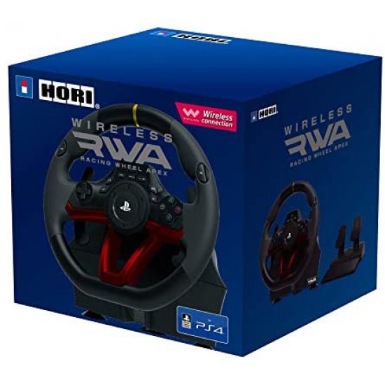 Playstation 4 Wireless Racing Wheel Apex by Hori - Officially Licensed by Sony (PS4)