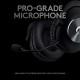 Logitech G PRO Gaming Headset 2nd Generation Comfortable and Durable with PRO-G 50 mm Audio Drivers, Aluminum, Steel and Memory Foam (for PC, PS4, Switch, Xbox One, VR), Black