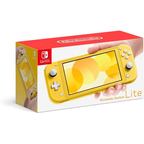 Nintendo Switch Lite - Yellow (FREE 12 IN 1 GAME ACCESSORIES SET FOR SWITCH LITE)