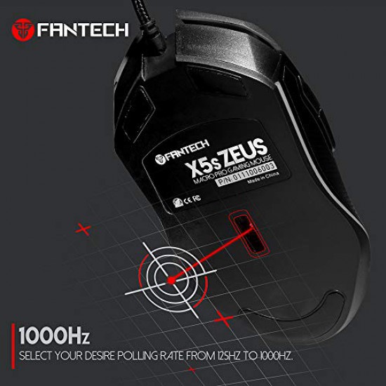 Fantech X5s Zeus Macro Pro Gaming Mouse