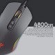 MAXPOW FANTECH X9 Thor Macro Gaming Mouse 7D 7 Buttons 10M 4800DPI 125Hz Rolling Rate with Programmable Software, 16.8M RGB Color, PC Optical USB Wired Gaming Mice