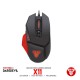 MAXPOW FANTECH X11 Daredevil Macro Gaming Mouse 8D 8 Buttons 20M 8000DPI Pixart 3325 Sensor 1000Hz Rolling Rate with Programmable Software, 16.8M RGB Color, PC Optical USB Wired Gaming Mice