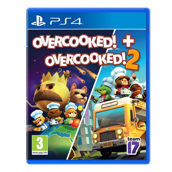 Overcooked 1 + Overcooked 2 (PS4)